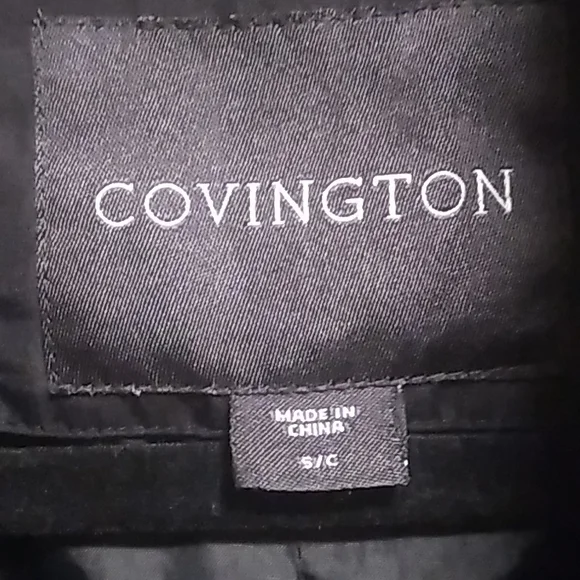 Black women's coat. - Picture 2 of 4